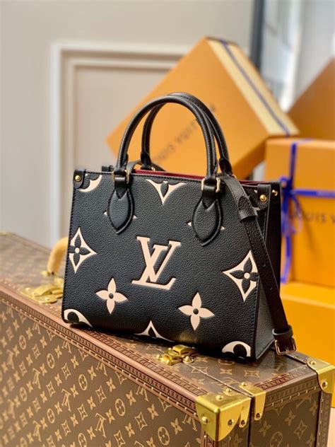 lv bag black and white|black leather louis vuitton bag.